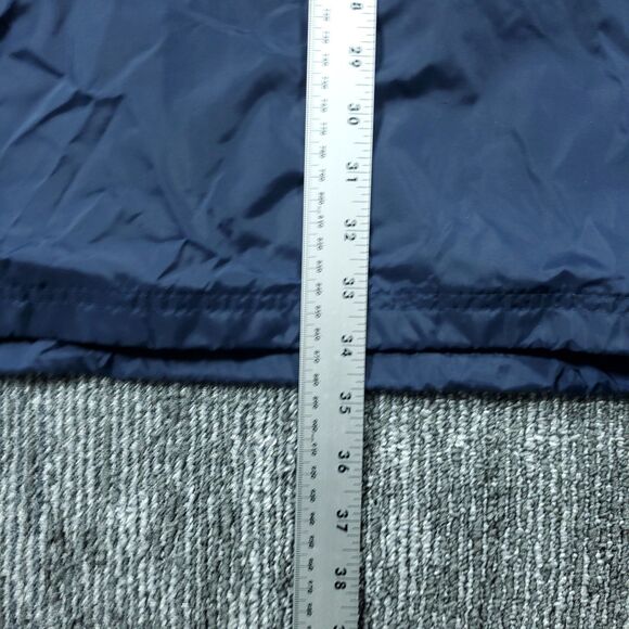 Vintage 2000s Nike Grey Label Anorak Blue WindBreaker XL VTG RARE SWOOSH Vented - Picture 13 of 16